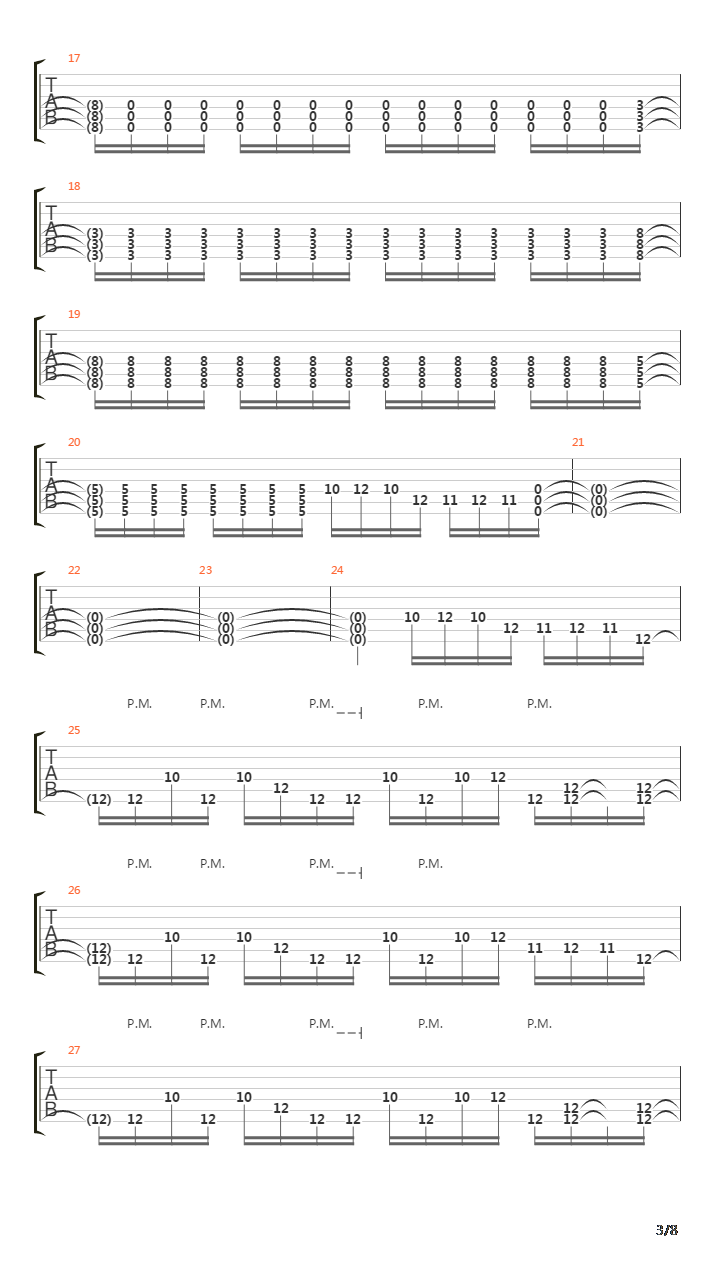 Constant Illuminations吉他谱