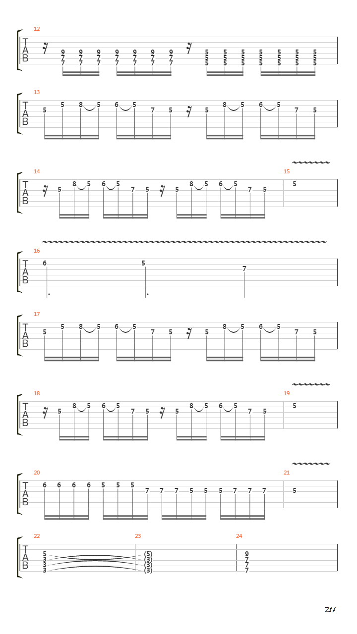 Juneau吉他谱