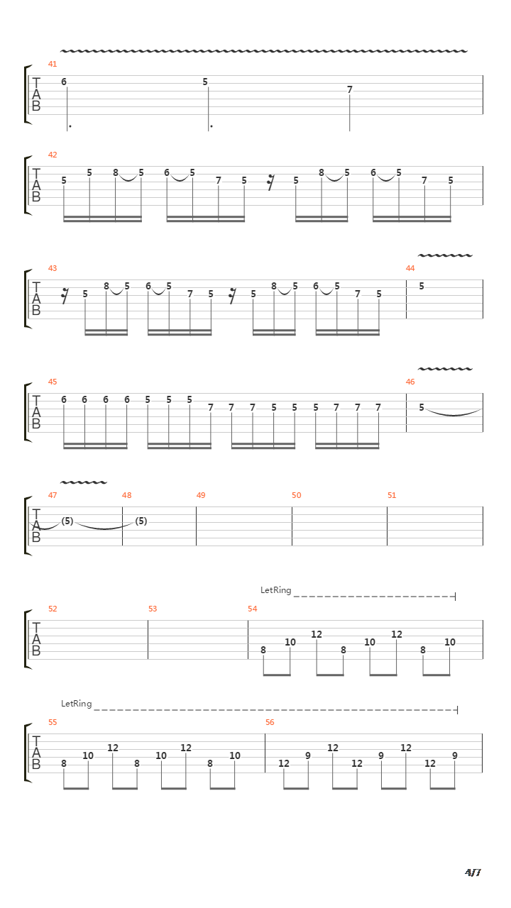 Juneau吉他谱