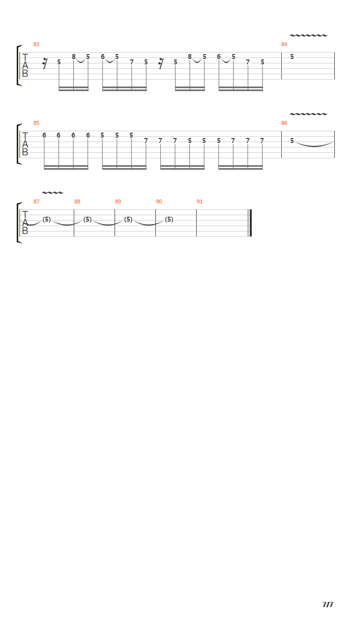 Juneau吉他谱