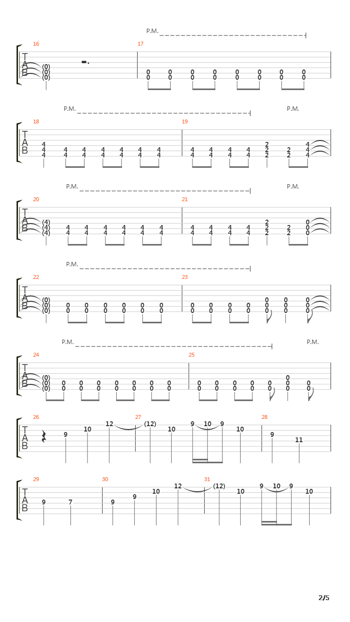 Recovery吉他谱