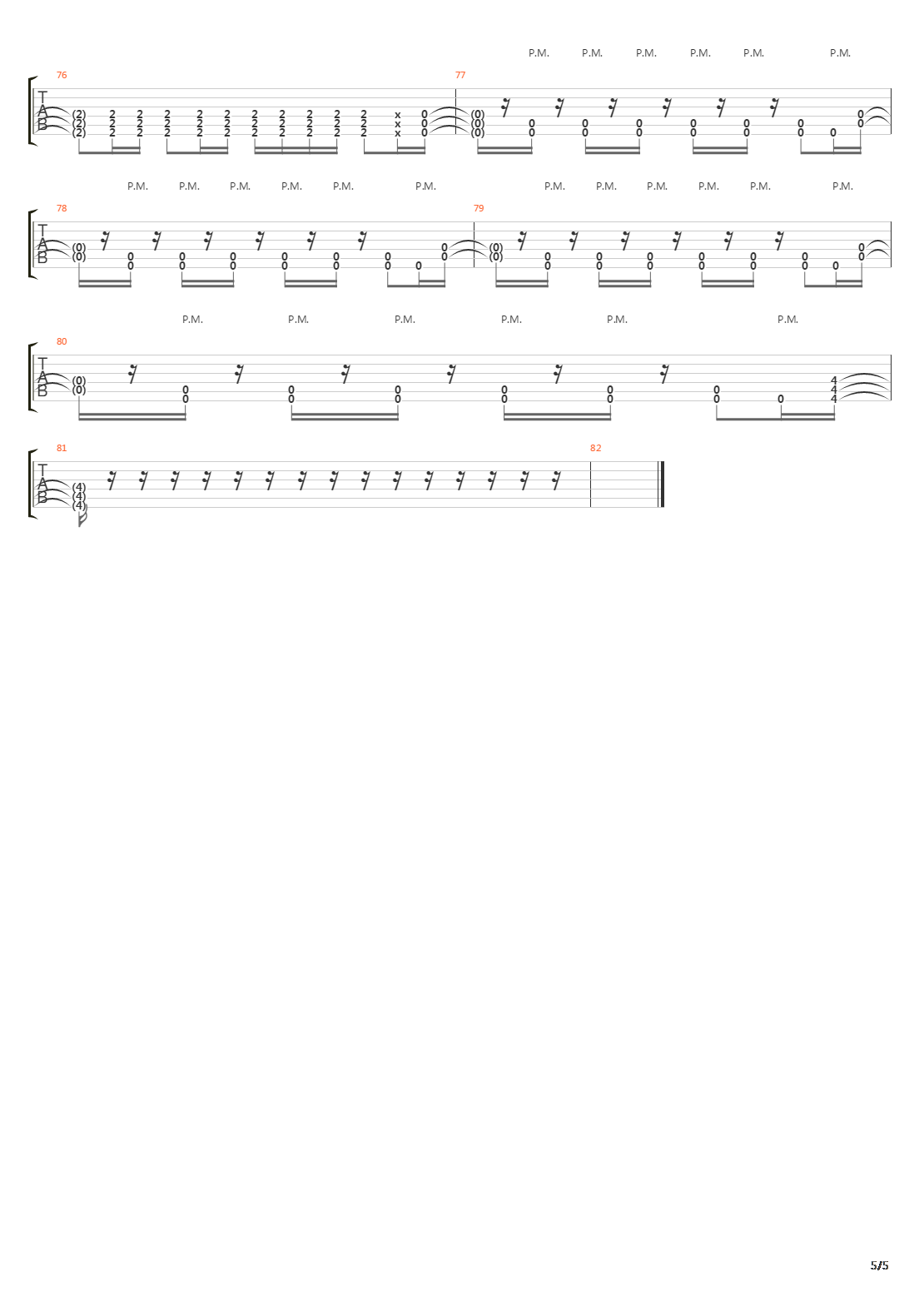 Recovery吉他谱