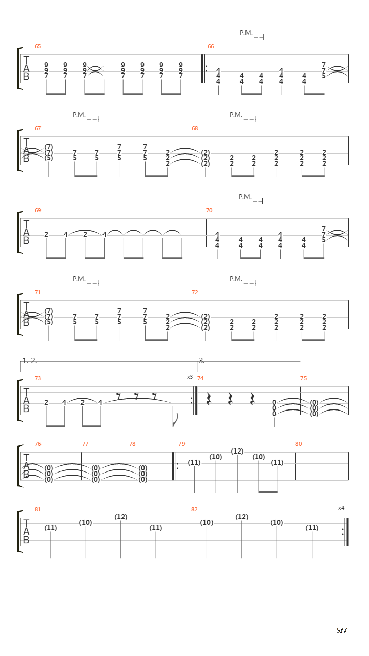 Recovery吉他谱