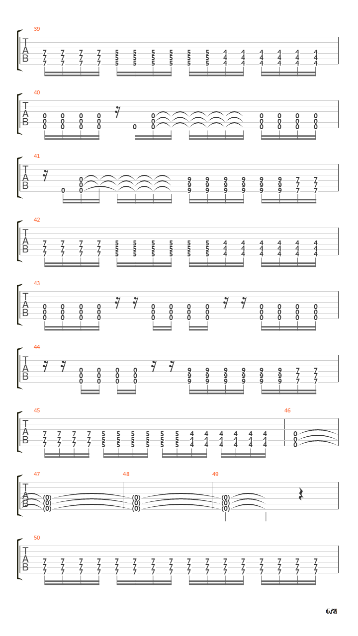 Rules And Games吉他谱