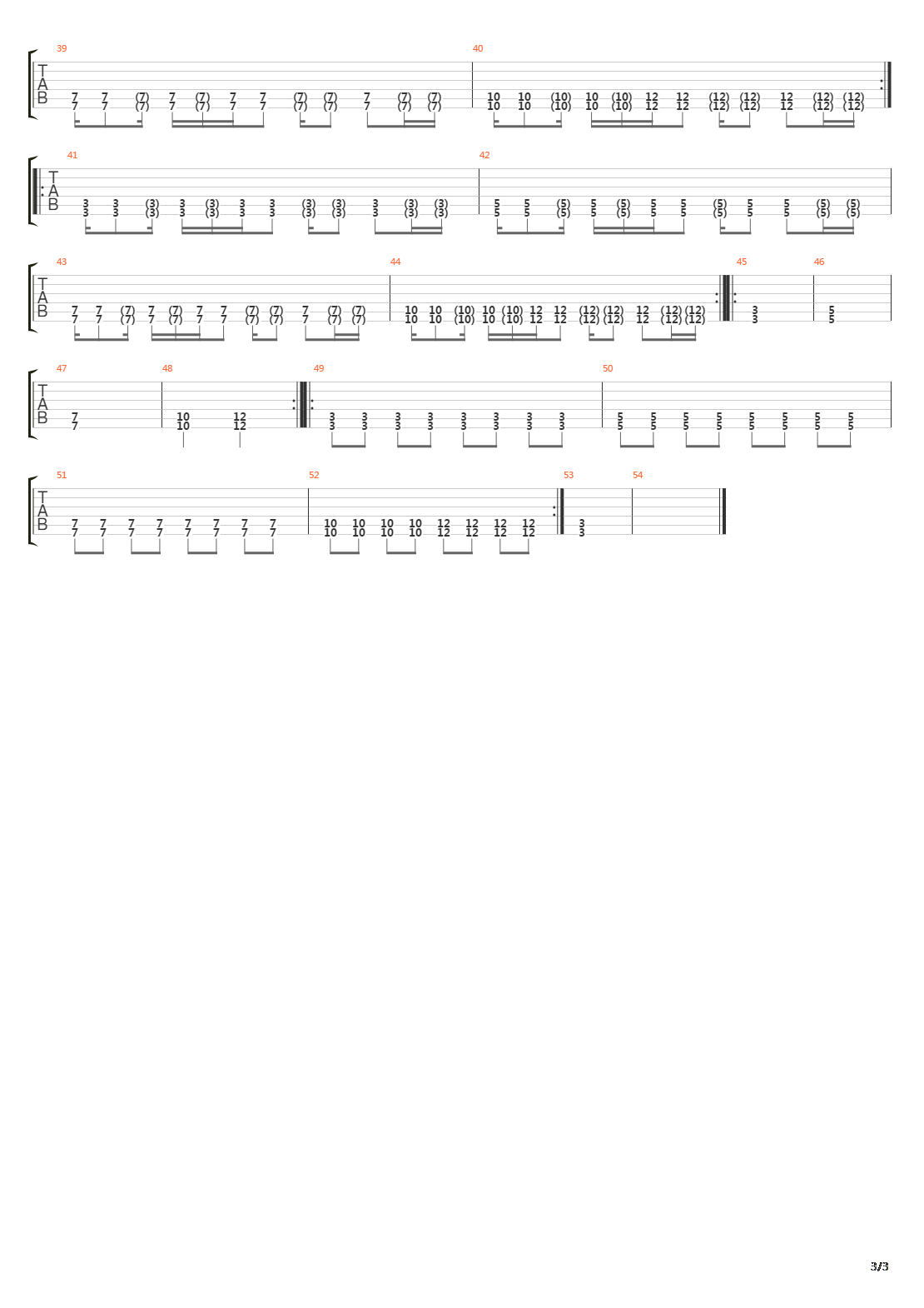 Storytelling吉他谱