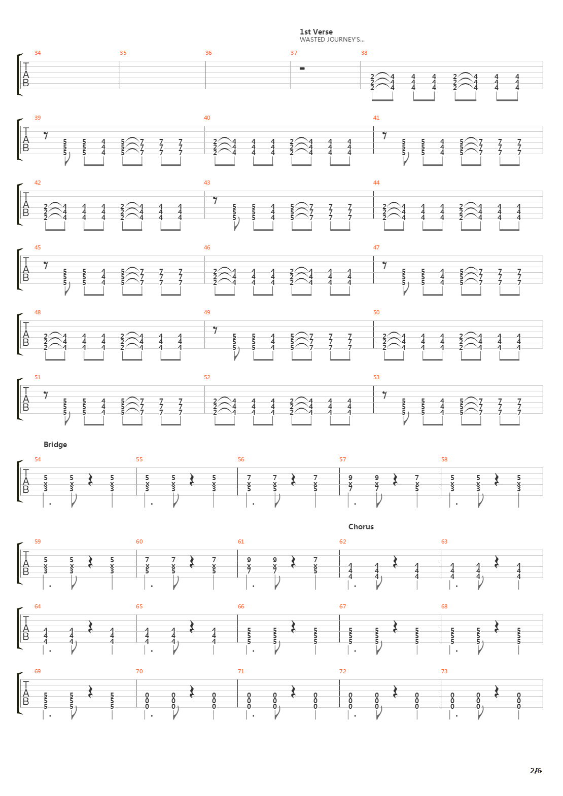 The Getaway Plan吉他谱