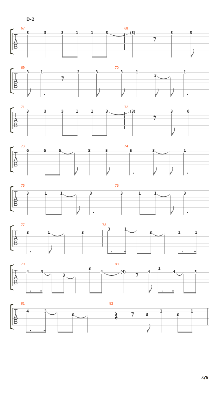 Q吉他谱