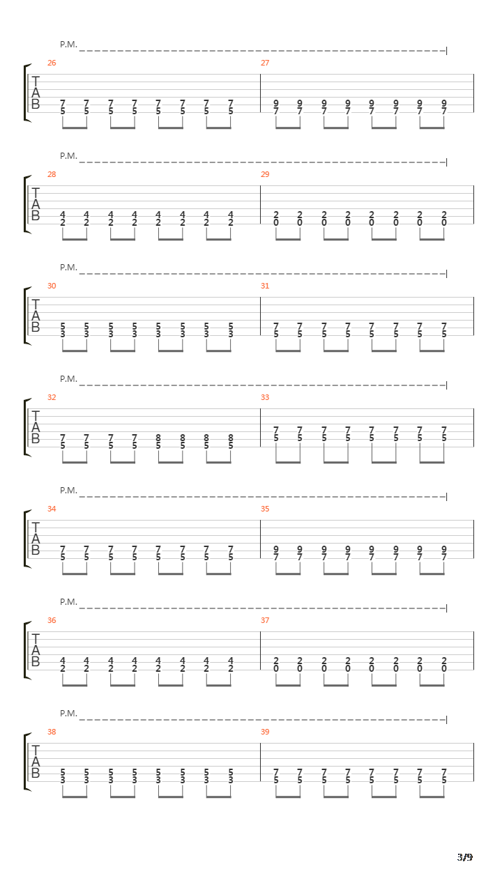 1989吉他谱