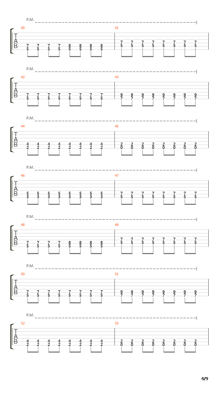 1989吉他谱