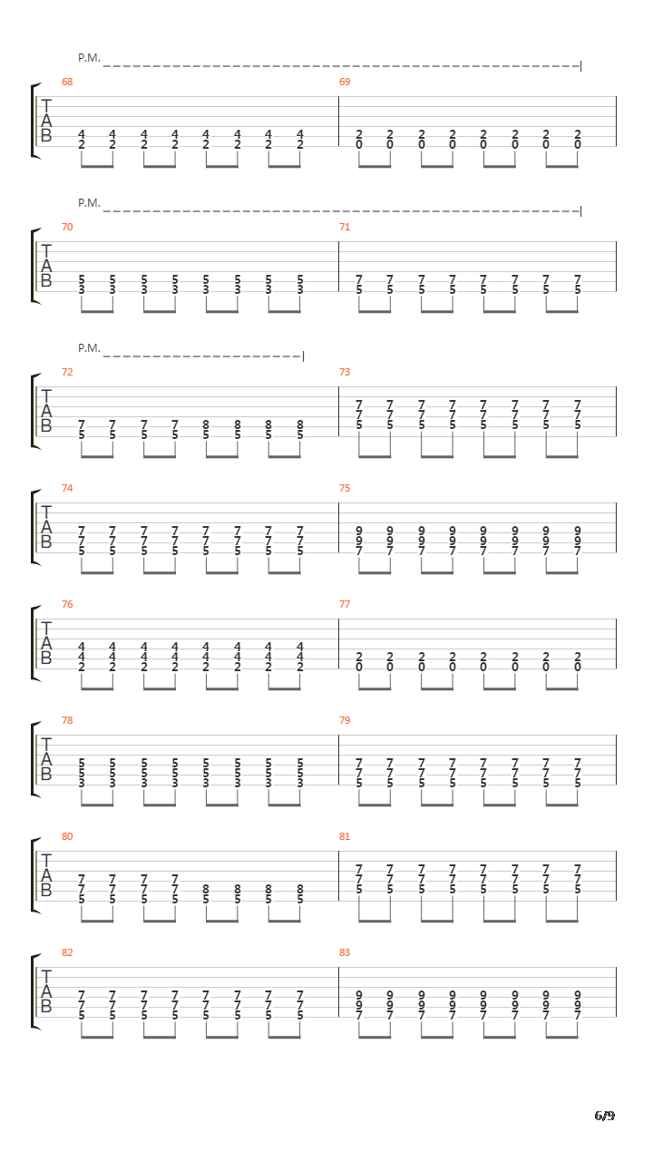 1989吉他谱