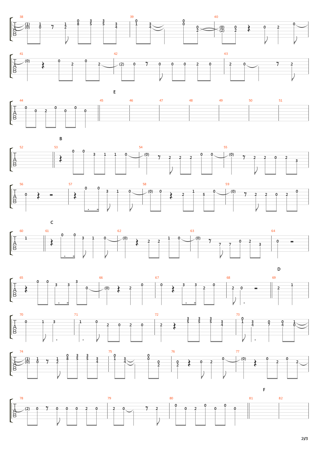 Carnival吉他谱