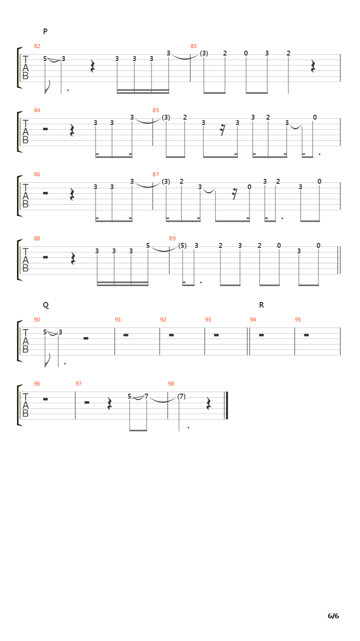 Nitro吉他谱