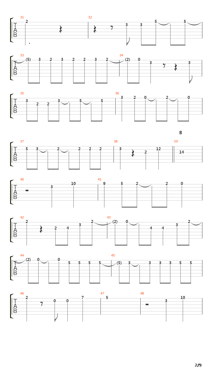 ゼロの答(Zero No Kotae)吉他谱