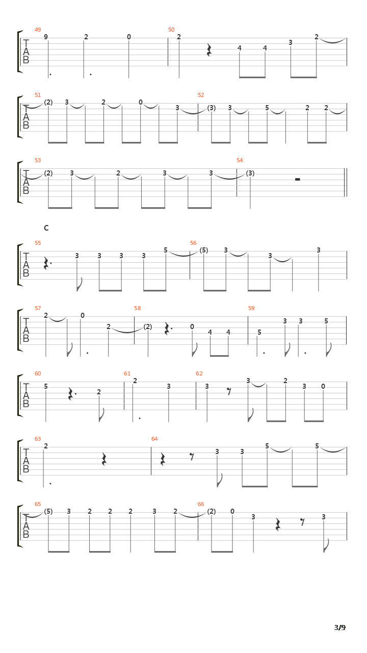 ゼロの答(Zero No Kotae)吉他谱