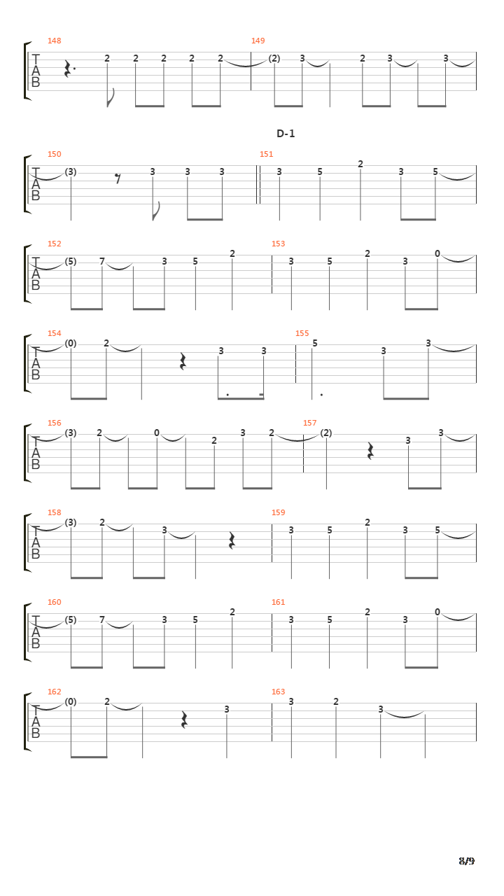 ゼロの答(Zero No Kotae)吉他谱