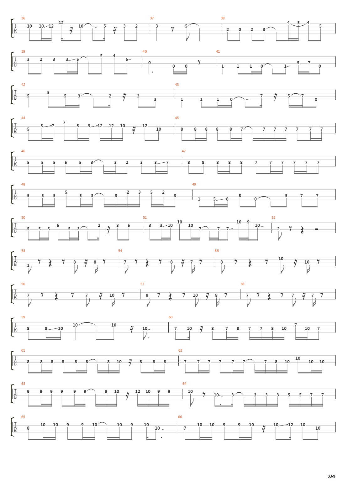 扉(Tobira)吉他谱