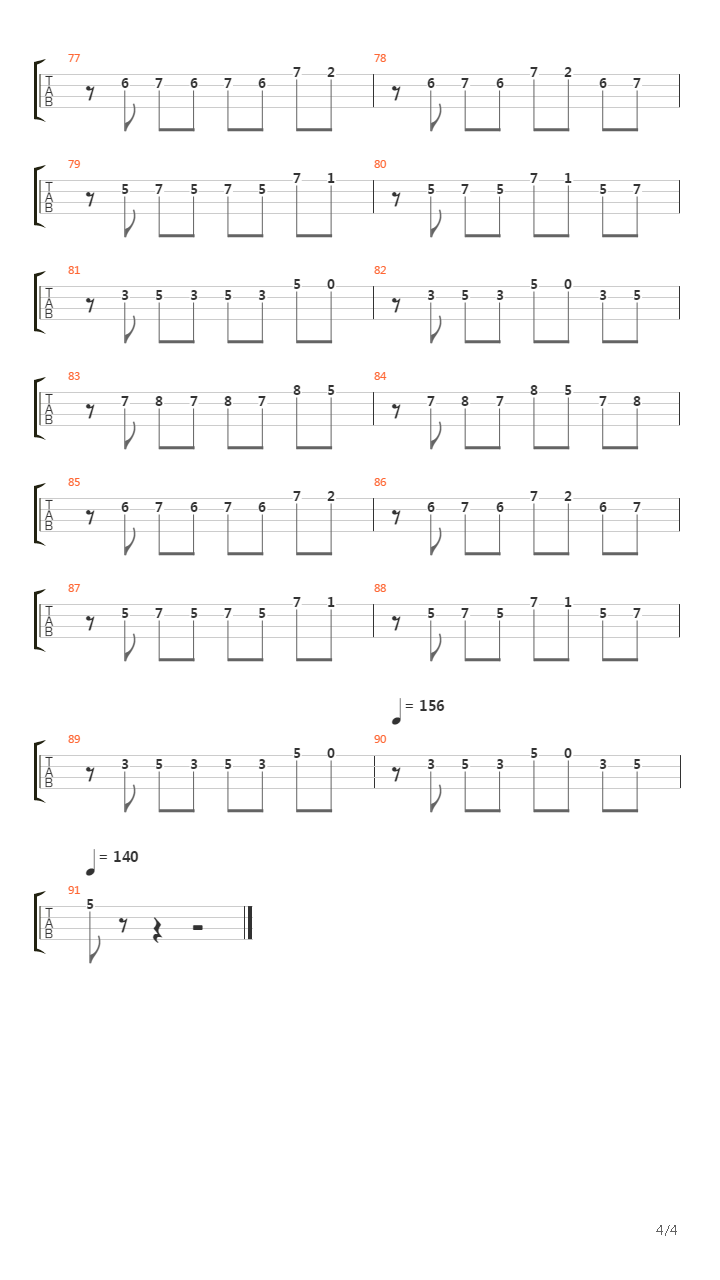 Libertango(自由探戈)吉他谱