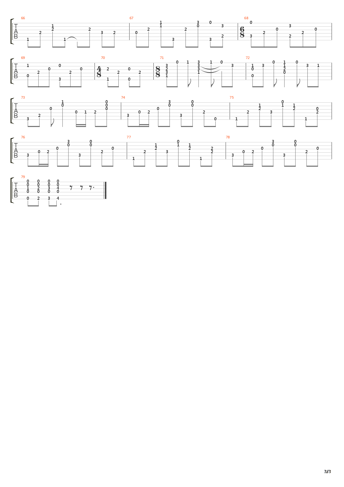 De Vlechters吉他谱