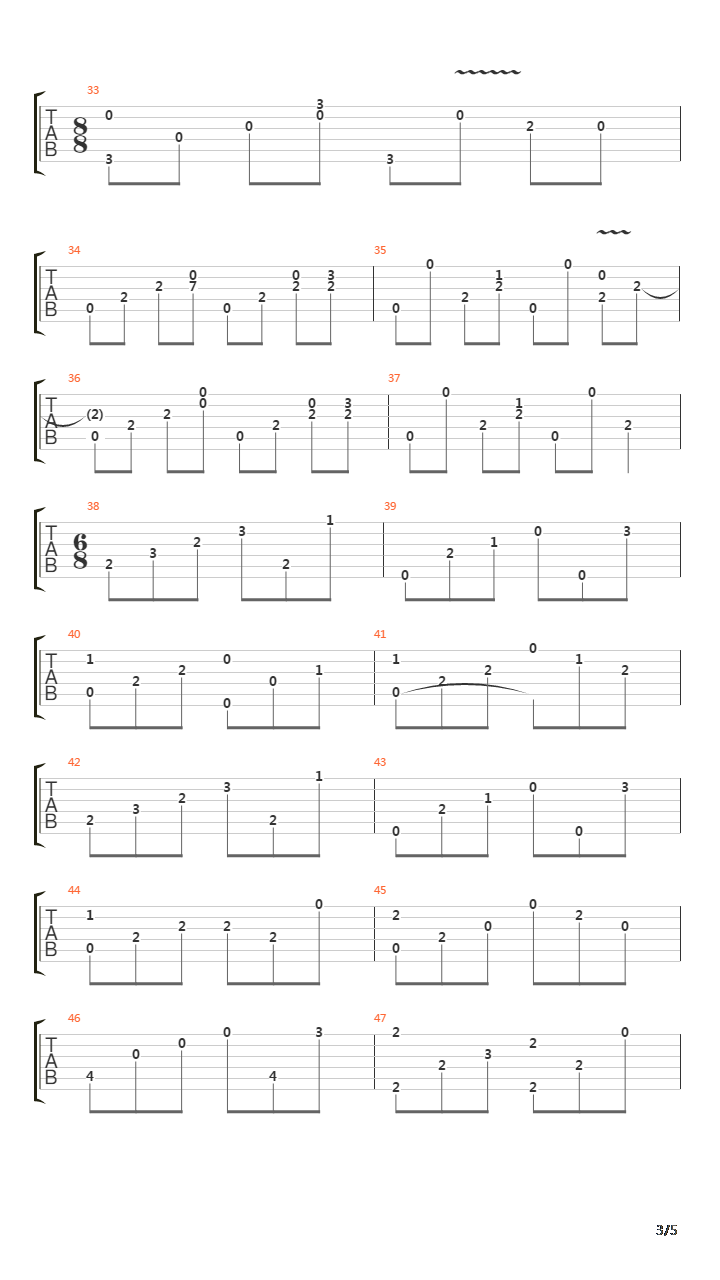 De Vlechters吉他谱