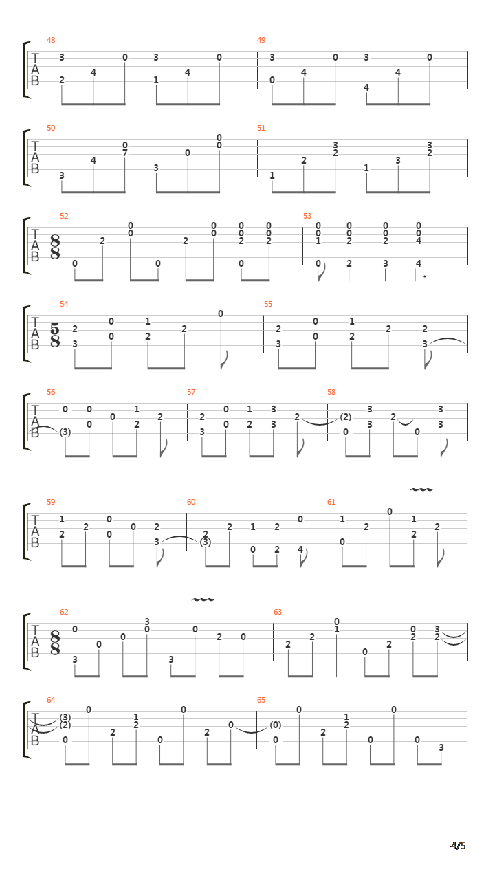 De Vlechters吉他谱