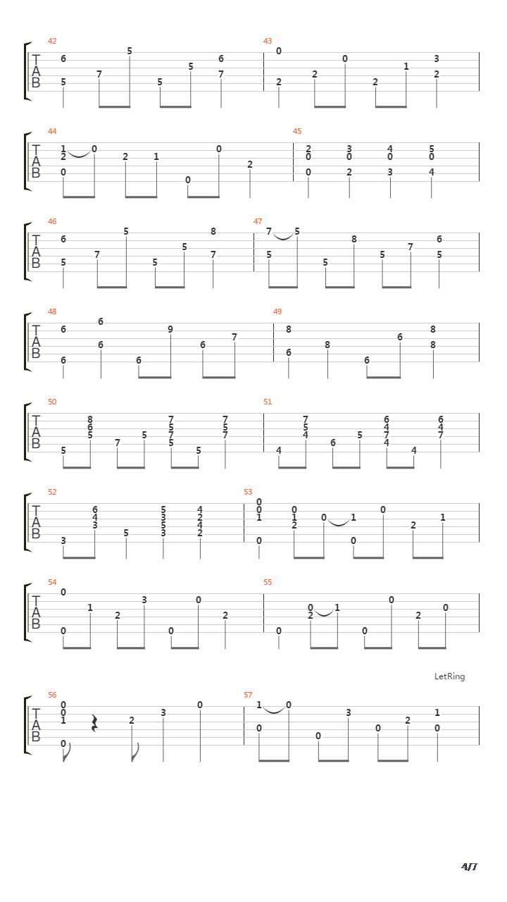 Elixir吉他谱