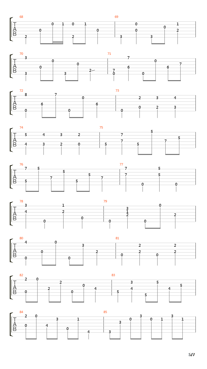 Freighttrain吉他谱