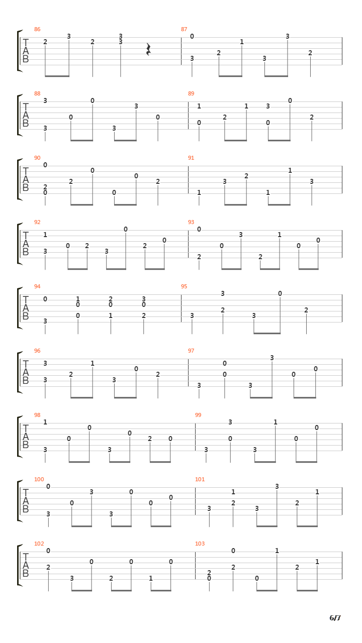 Freighttrain吉他谱