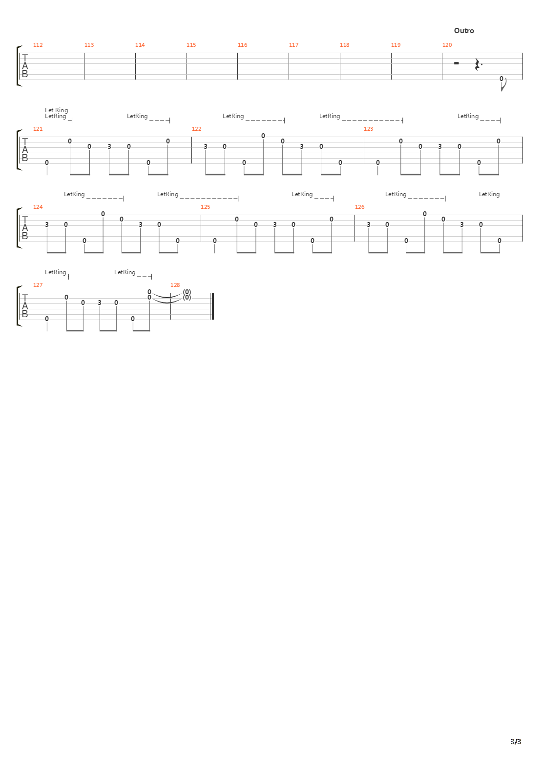 Abysmal吉他谱