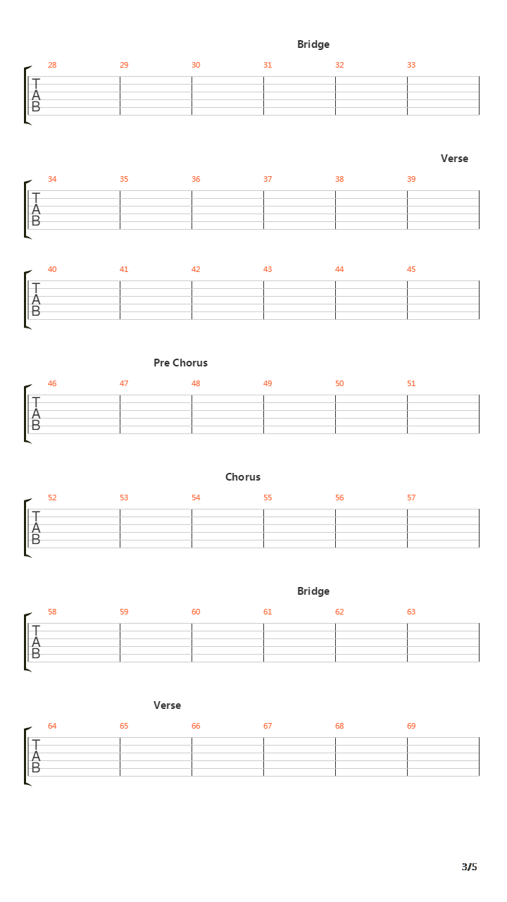 Abysmal吉他谱