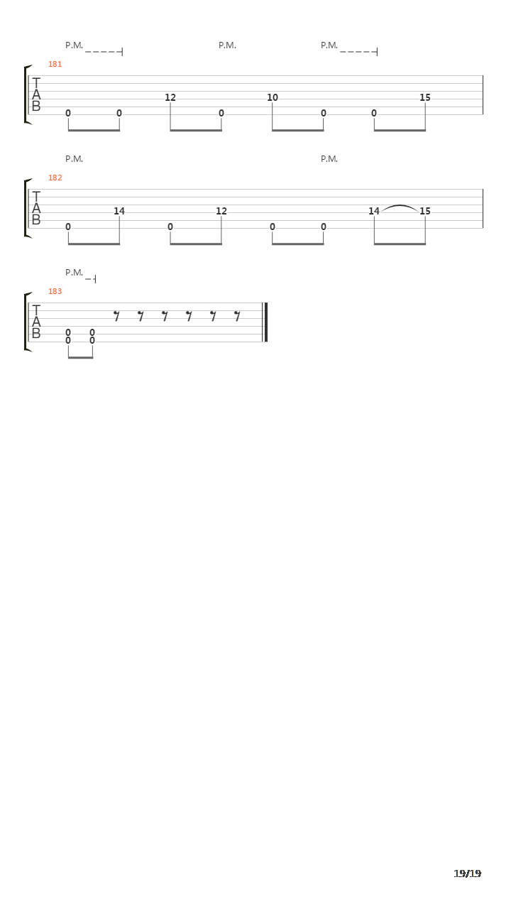 Endzeit吉他谱