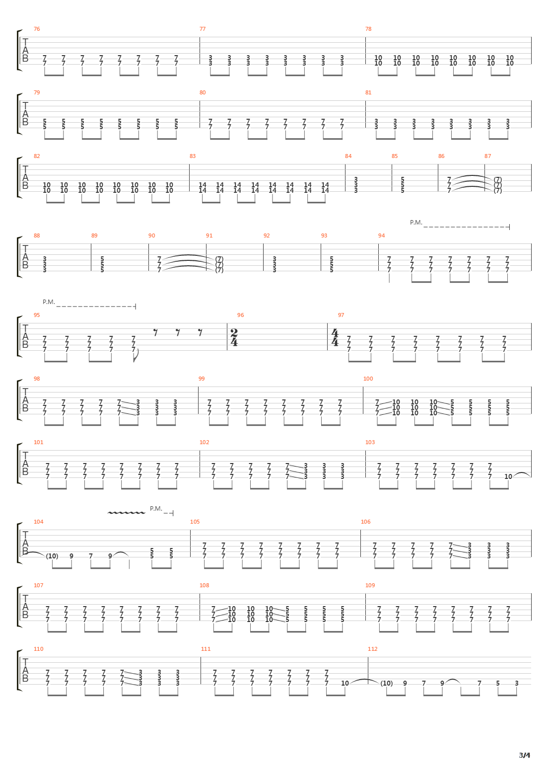 Godiva吉他谱