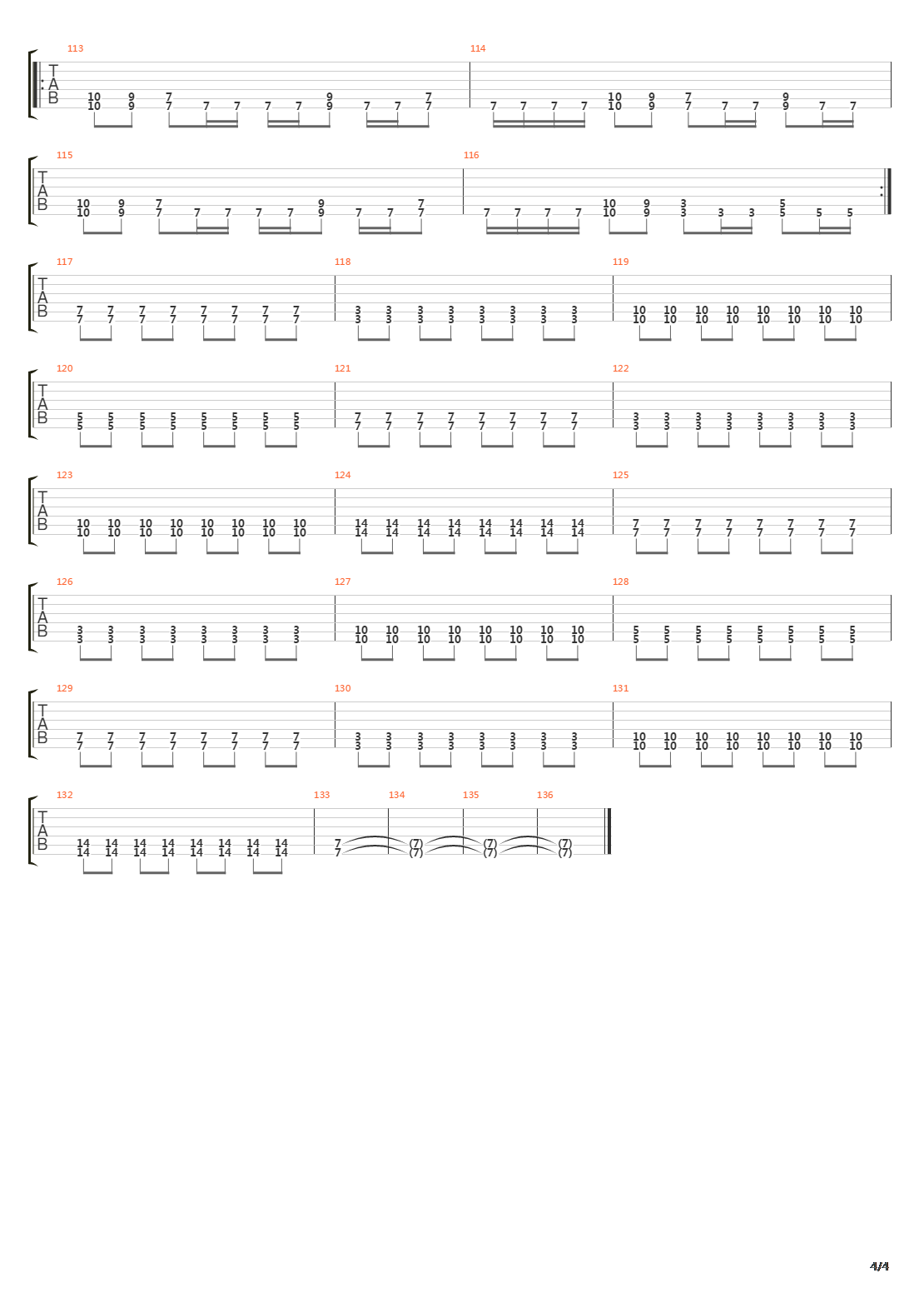 Godiva吉他谱