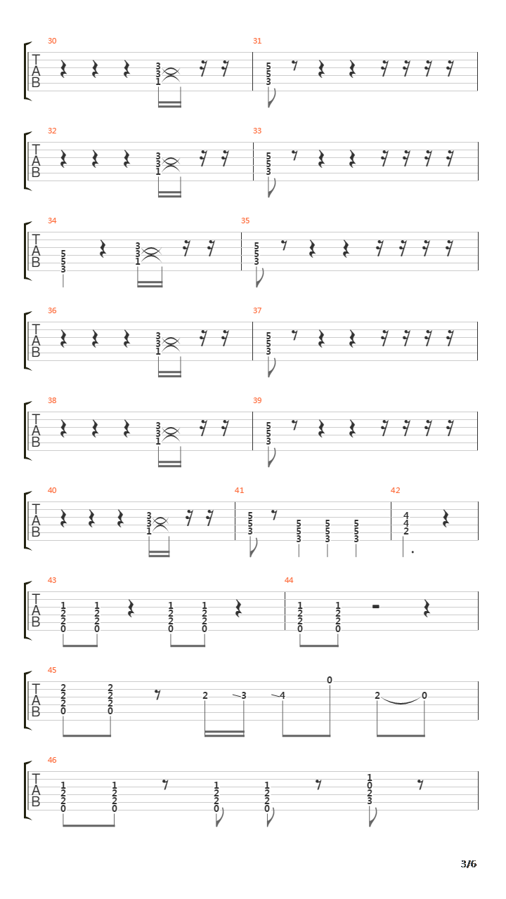 Supply And Demand吉他谱