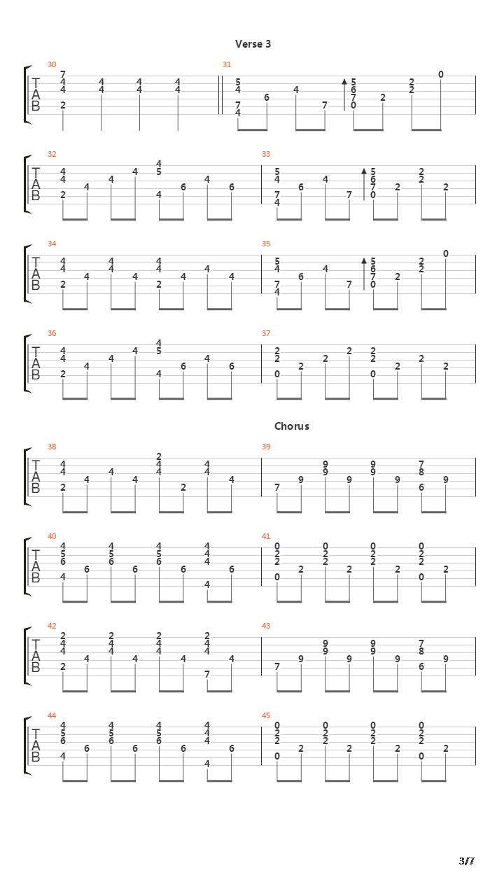 At The Cross吉他谱