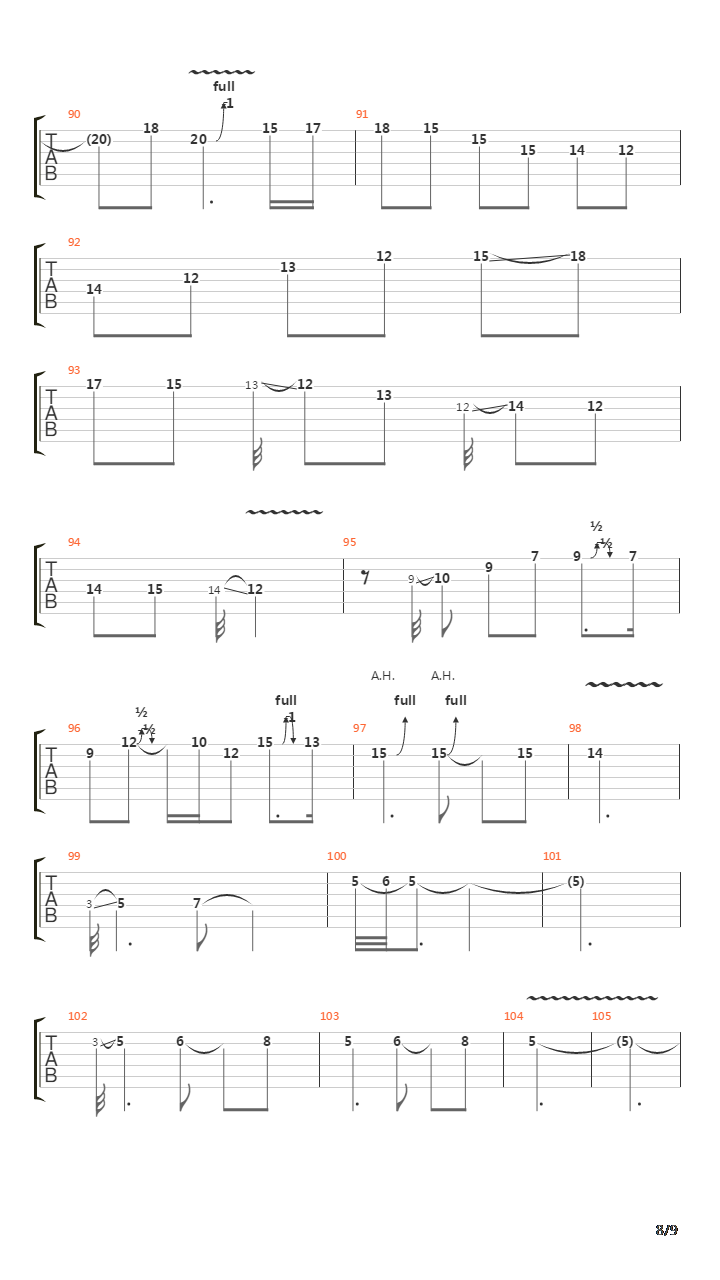 Kamuy吉他谱