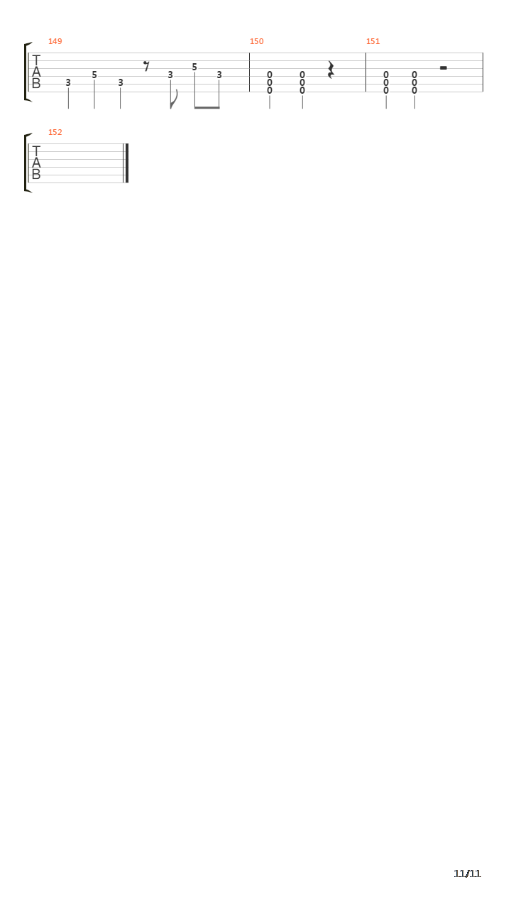 The House Of Boo吉他谱