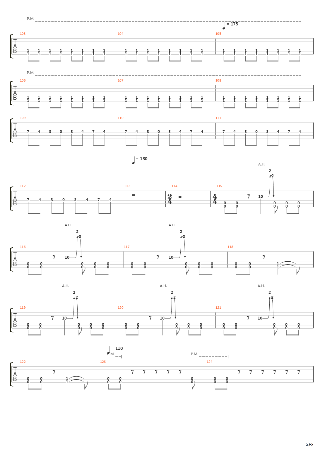 The Dot吉他谱