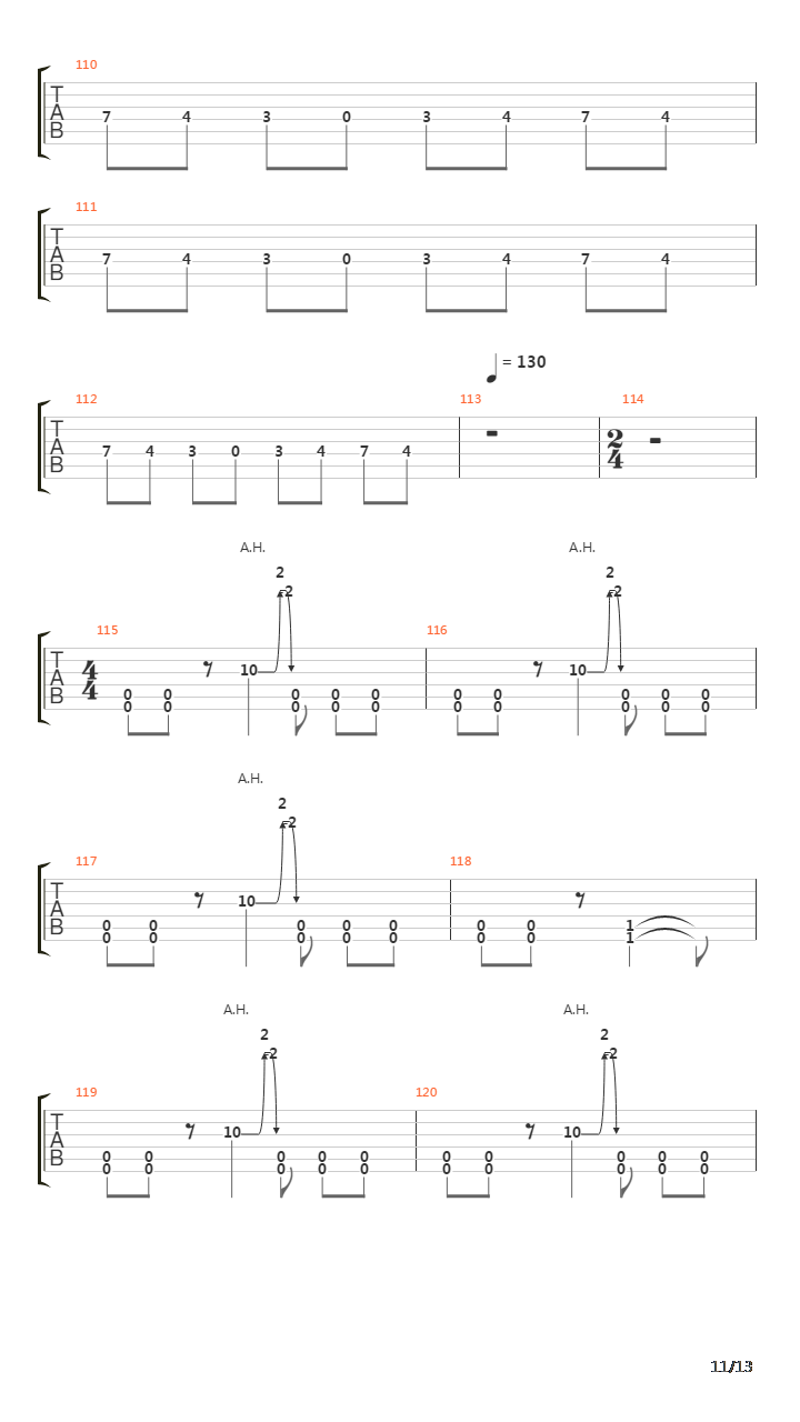 The Dot吉他谱