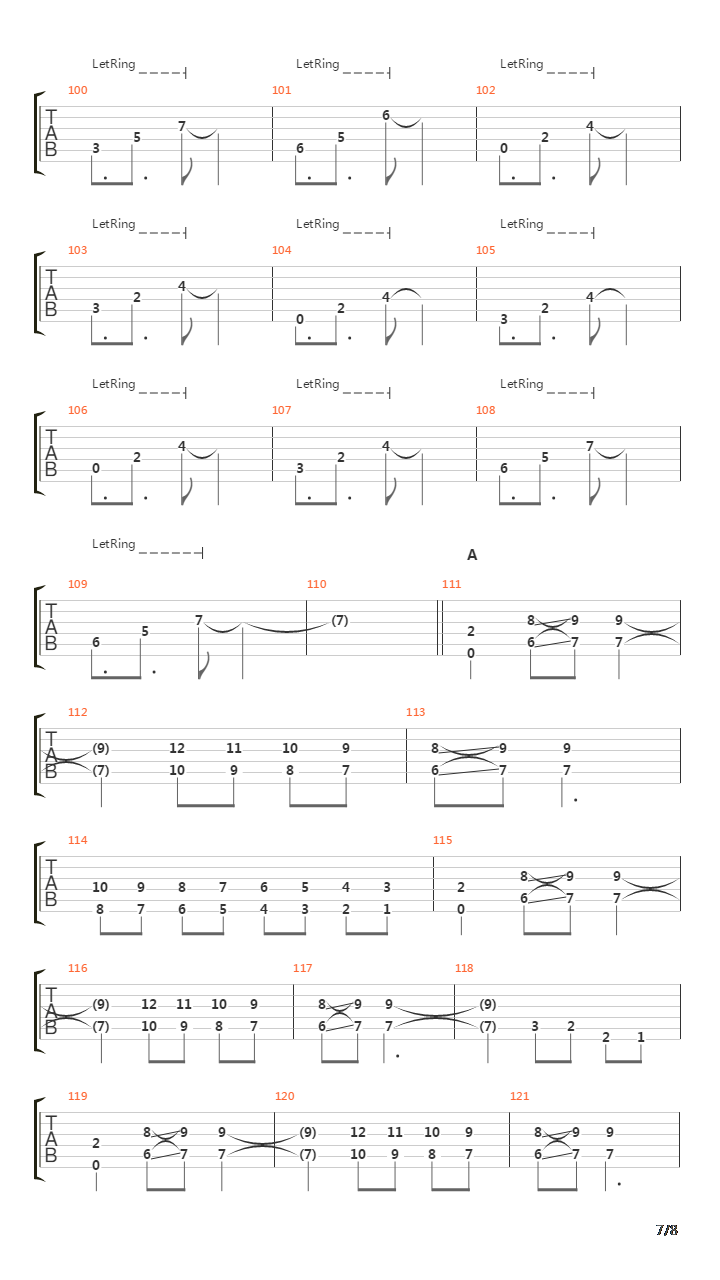 Elevator吉他谱