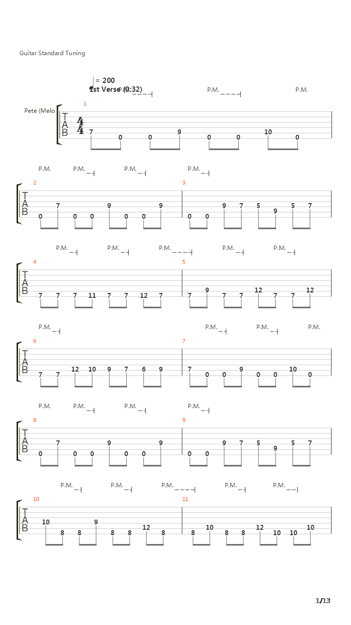 Book Of Sand吉他谱