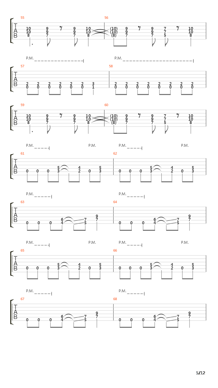 Spanish Fire吉他谱