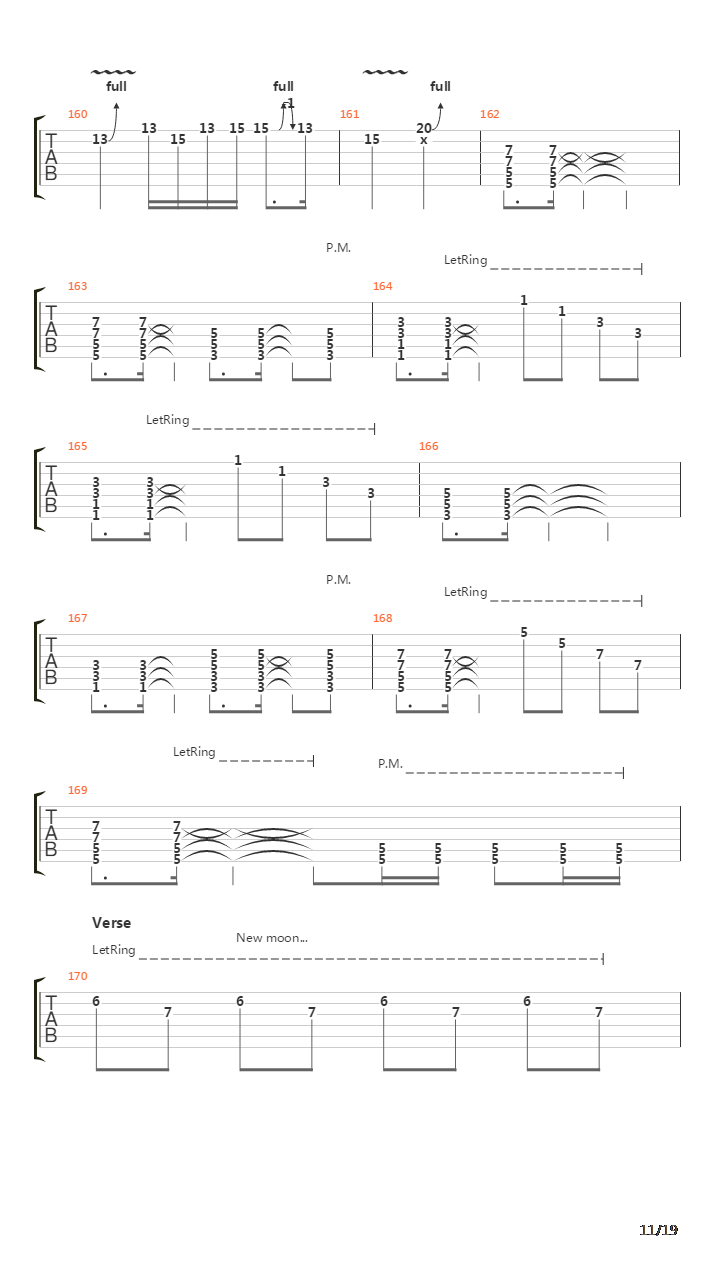 Colossus吉他谱