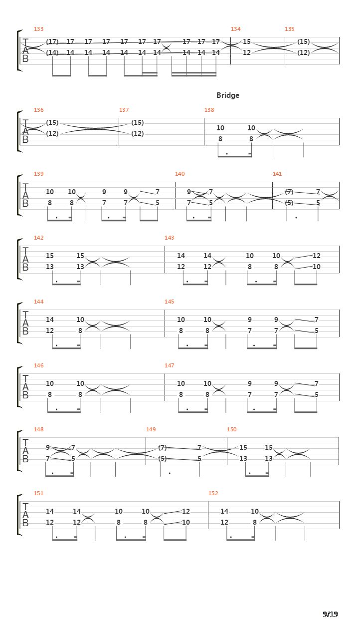 Colossus吉他谱