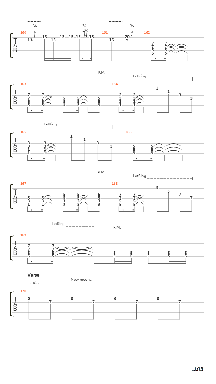 Colossus吉他谱