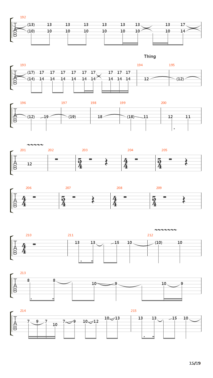 Colossus吉他谱