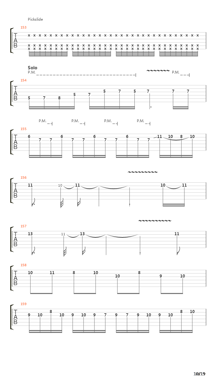 Colossus吉他谱