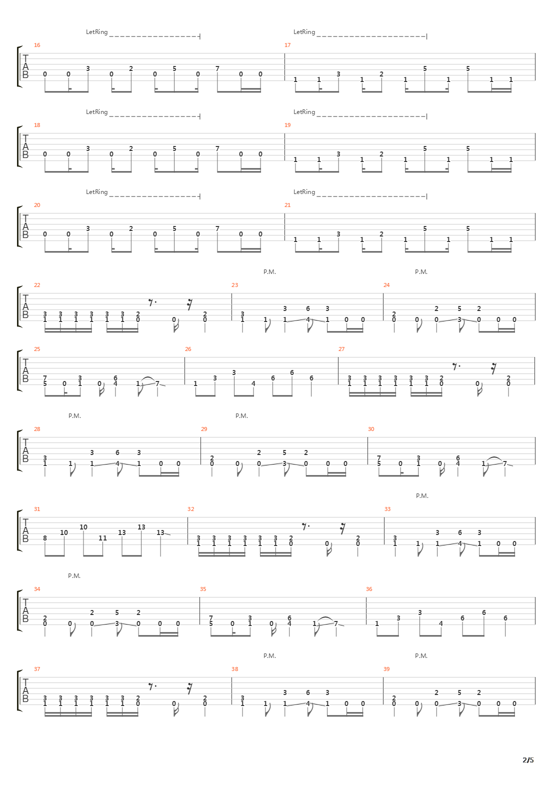 The Black Lodge吉他谱