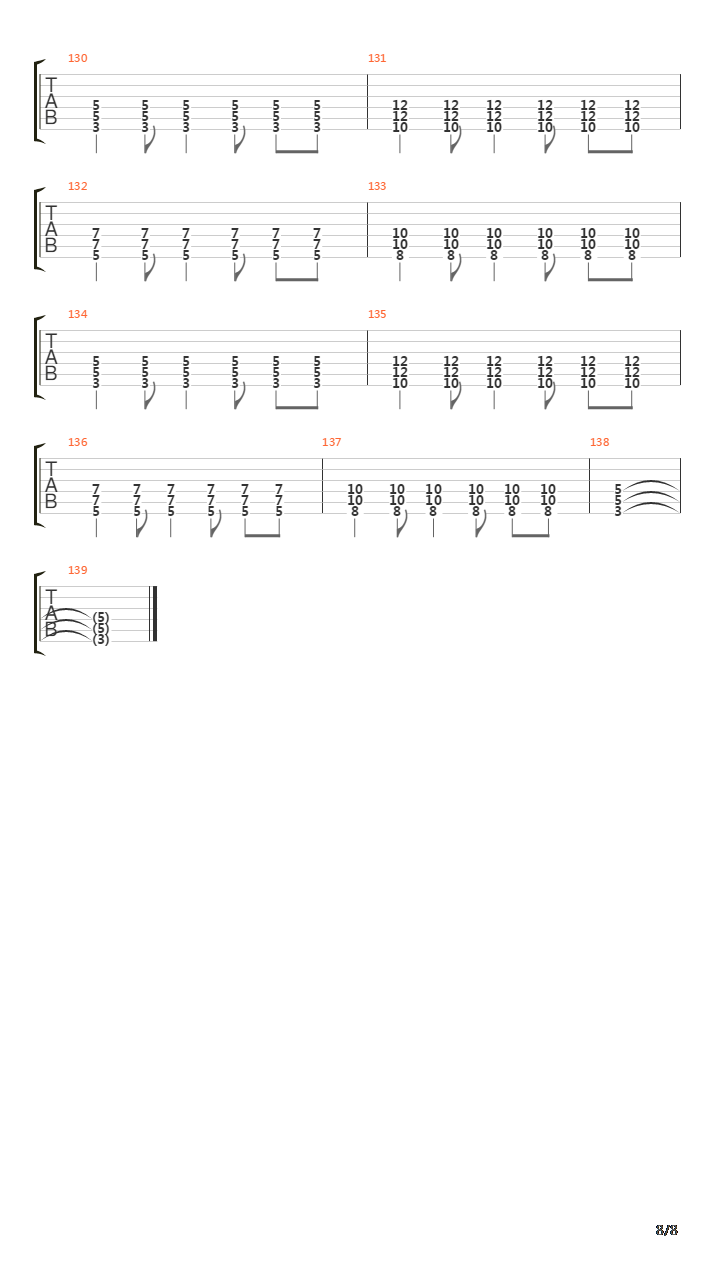 Laventurier吉他谱