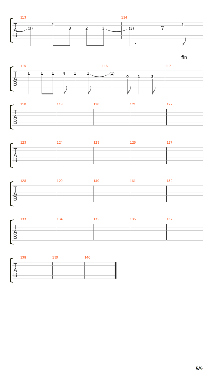 Le Manoir吉他谱