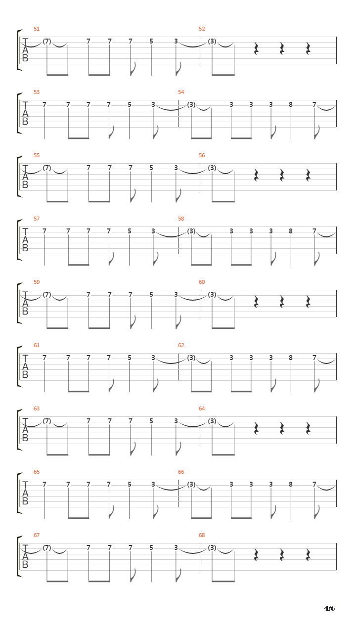 Venus 363吉他谱